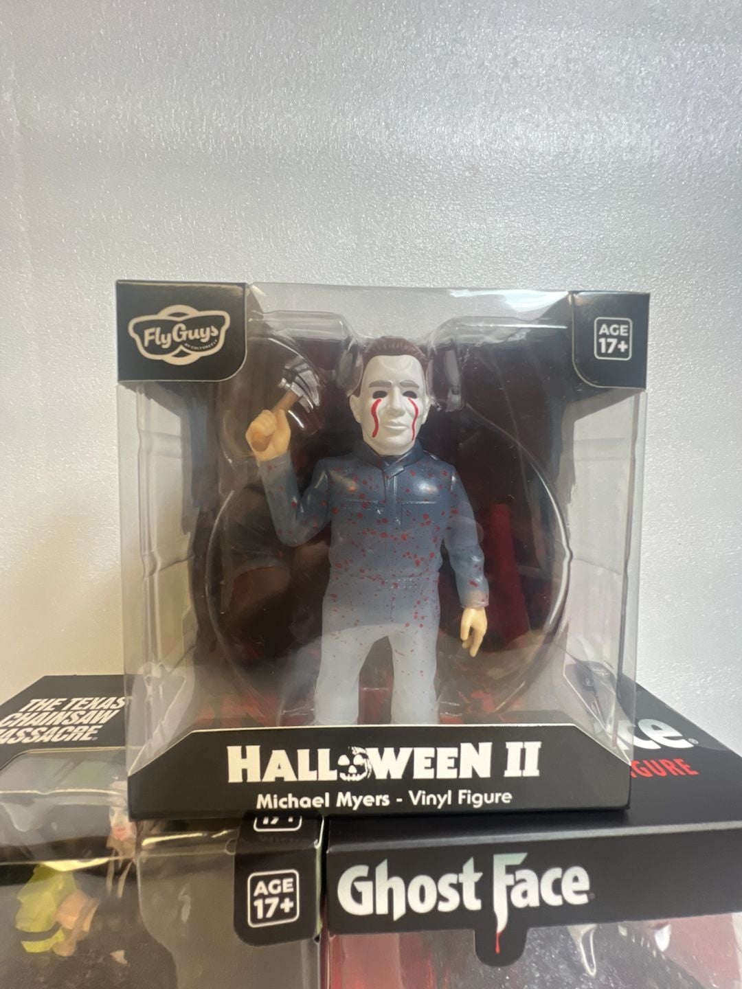 Lot Of 3 Culture Fly Horror Vinyl Figures LEATHERFACE GHOSTFACE MICHAEL MYERS... 4