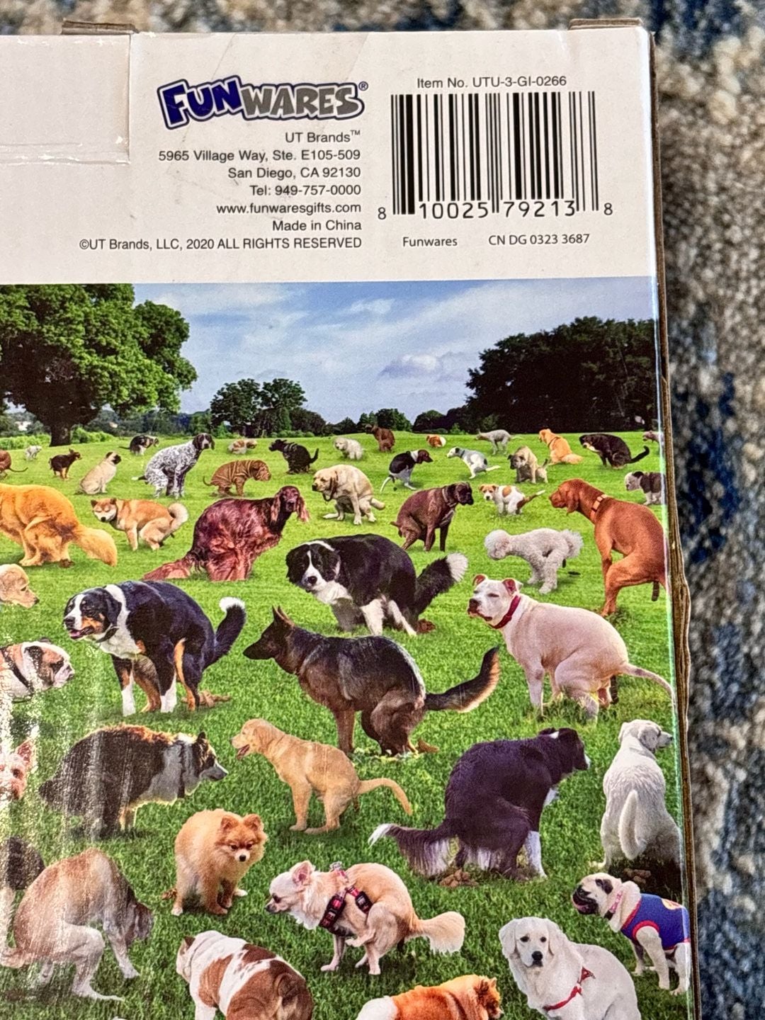 Funwares 101 Pooping Puppies 1000 Piece Jigsaw Puzzle 5