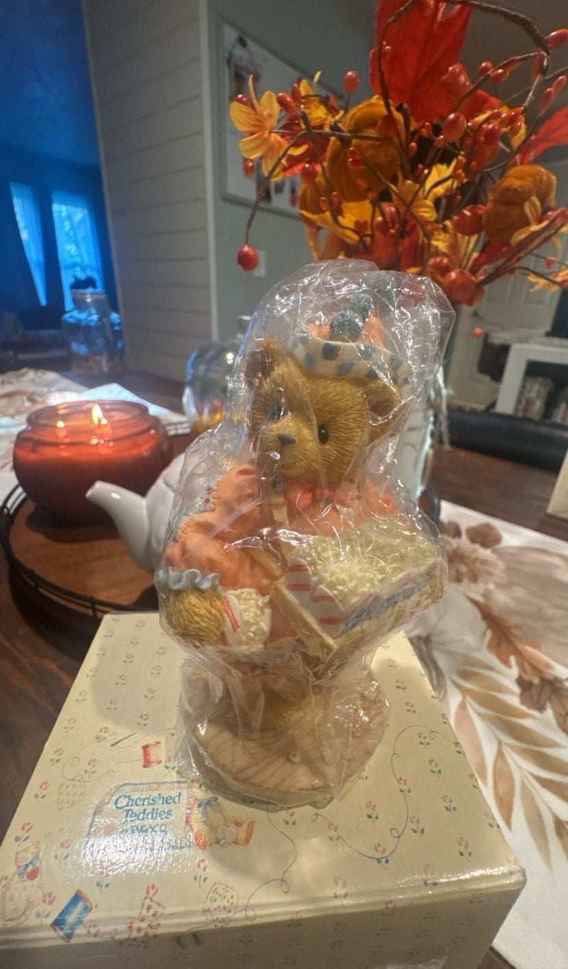 Cherished Teddies Shelby Friendship Keeps You Popping Clown Figurine #203572 2