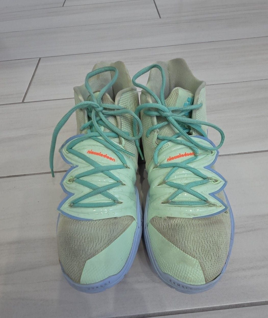 Nike Kyrie 5 SpongeBob SquarePants Squidward Size 10.5 2