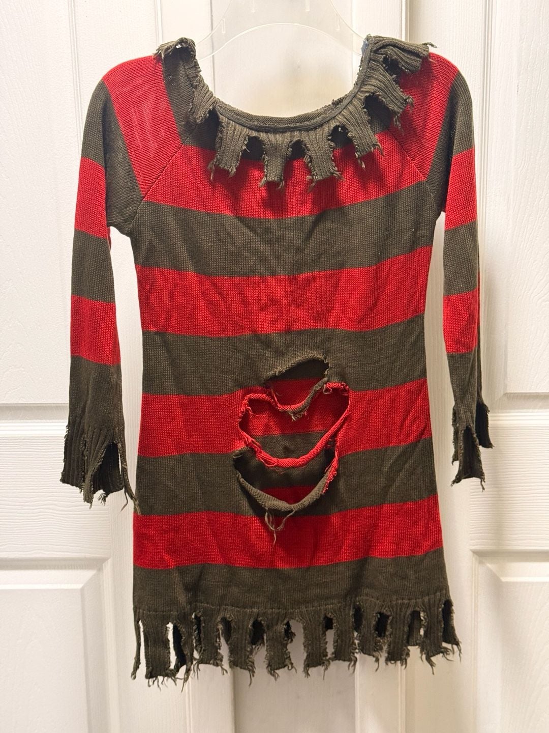 A Nightmare On Elm Street Miss Krueger Size Small Sweater Dress 2