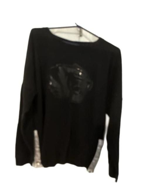 Vintage Pink Victoria's Secret Tiger Sweatshirt Size Large Black 9