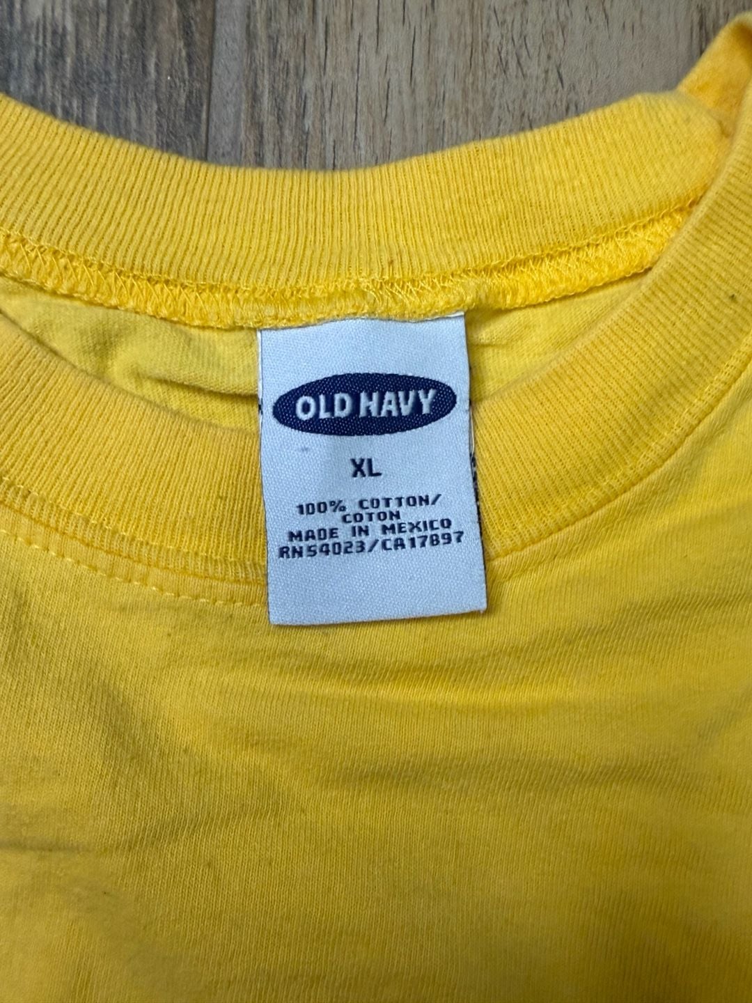 Vintage Y2K Old Navy Spell Out Adult XL Long-Sleeve T-Shirt 4