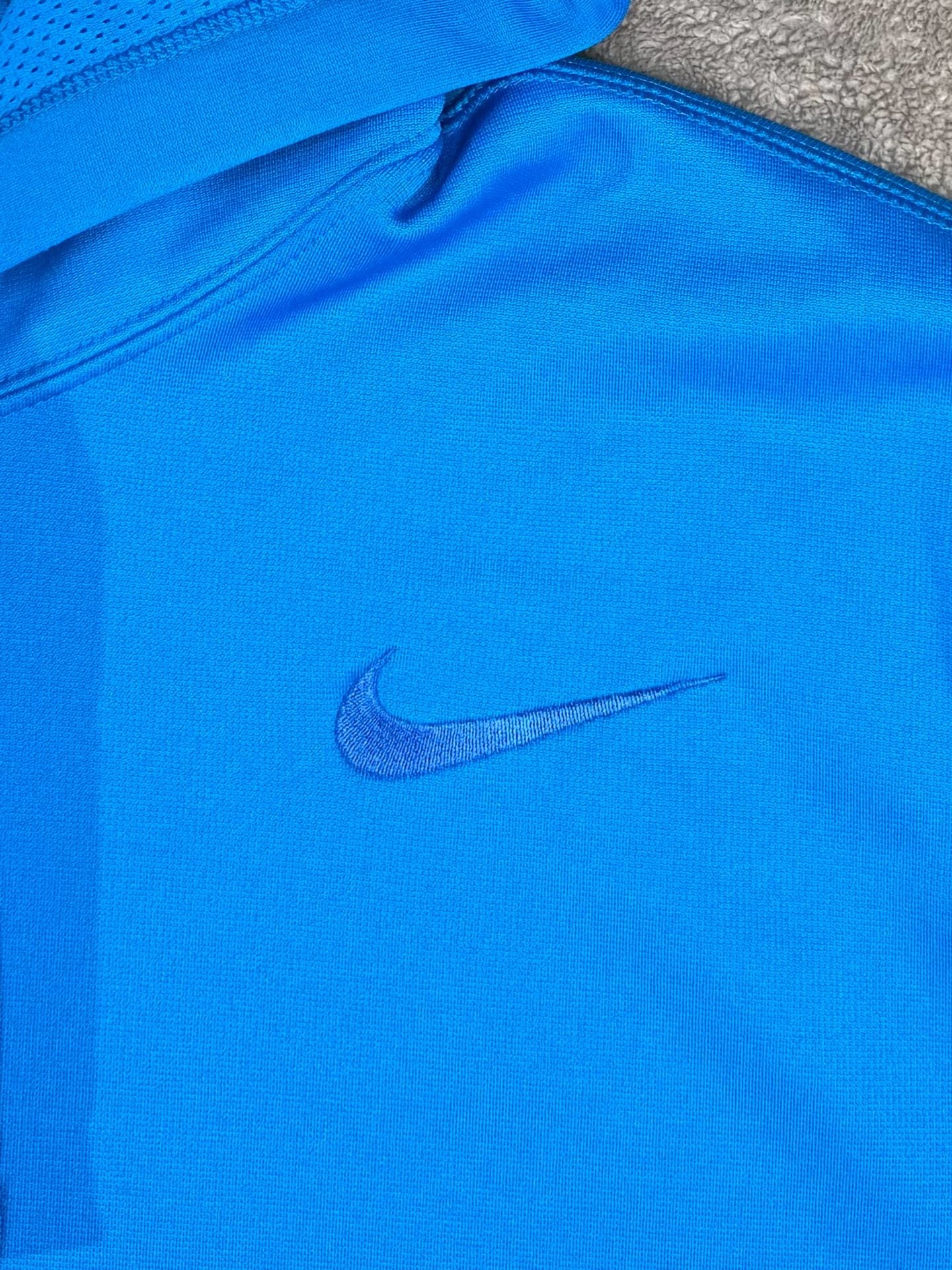 Nike Therma-Fit Hoodie Size XL Blue Fleece Pullover 3