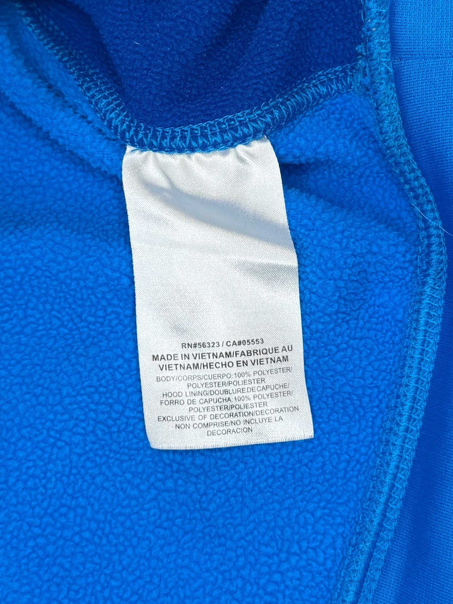 Nike Therma-Fit Hoodie Size XL Blue Fleece Pullover 6