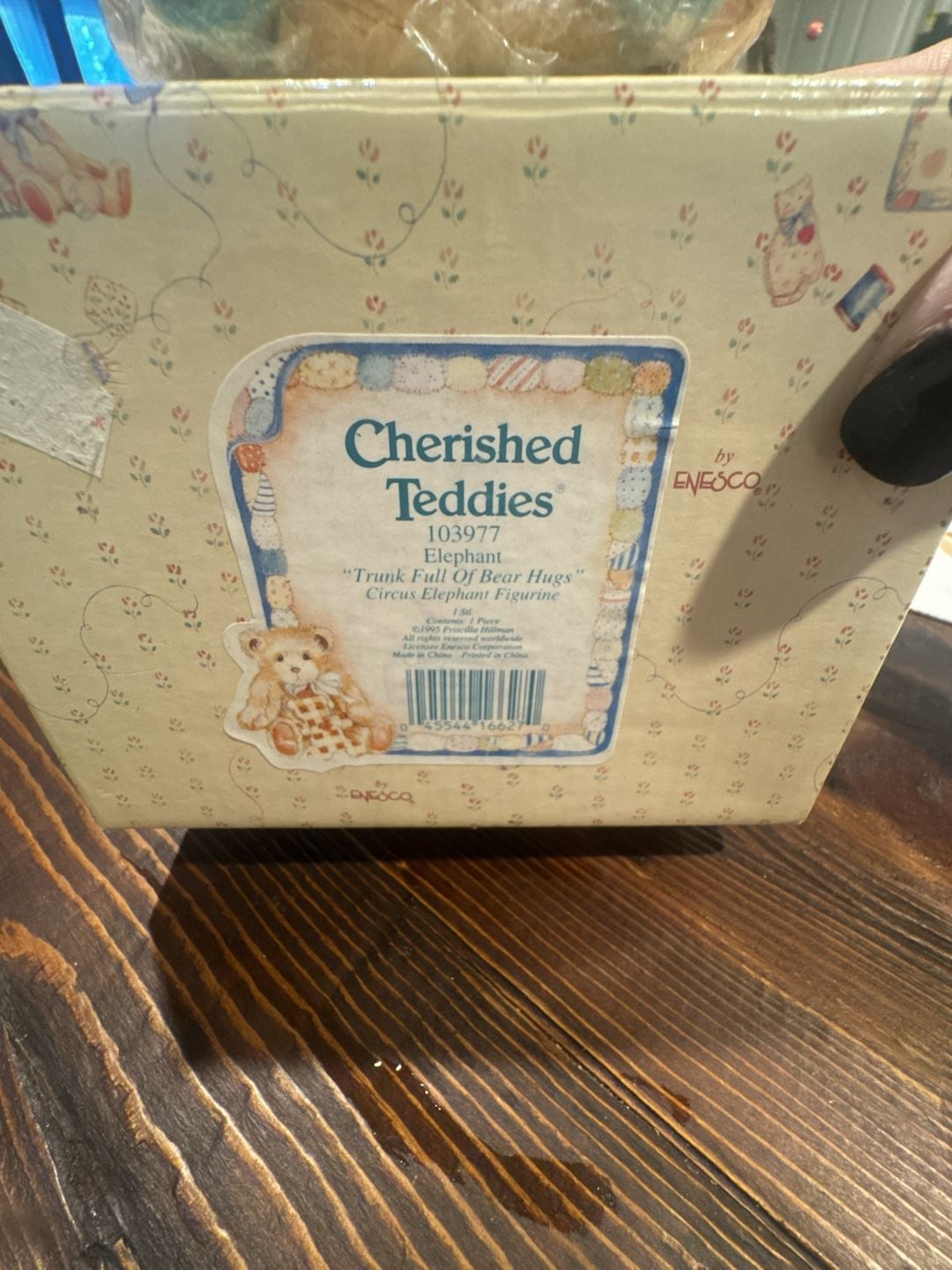 Cherished Teddies 103977 Trunk Full Of Bear Hugs Circus Elephant Figurine 6