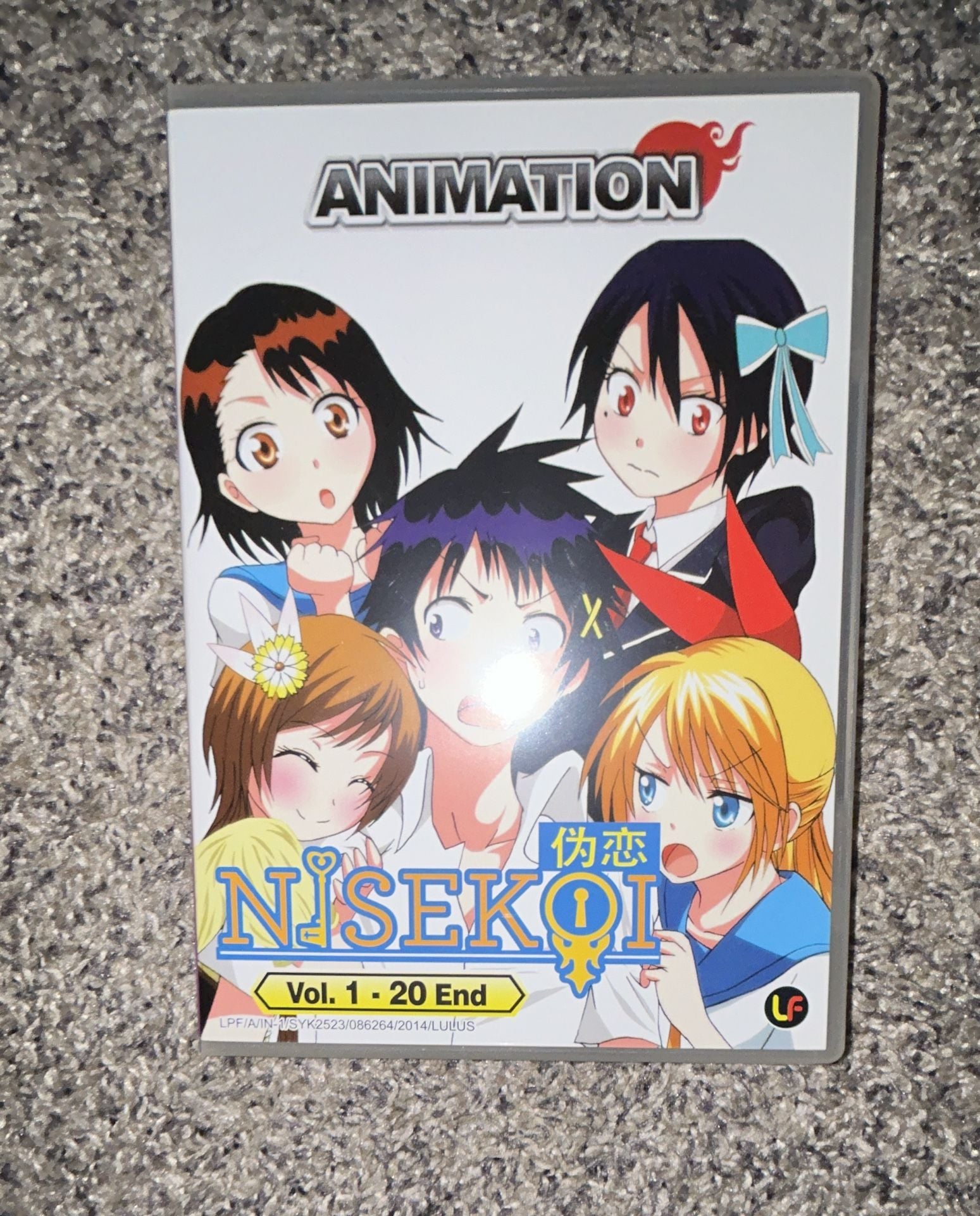 Nisekoi Vol 1-20 End Anime DVD 4