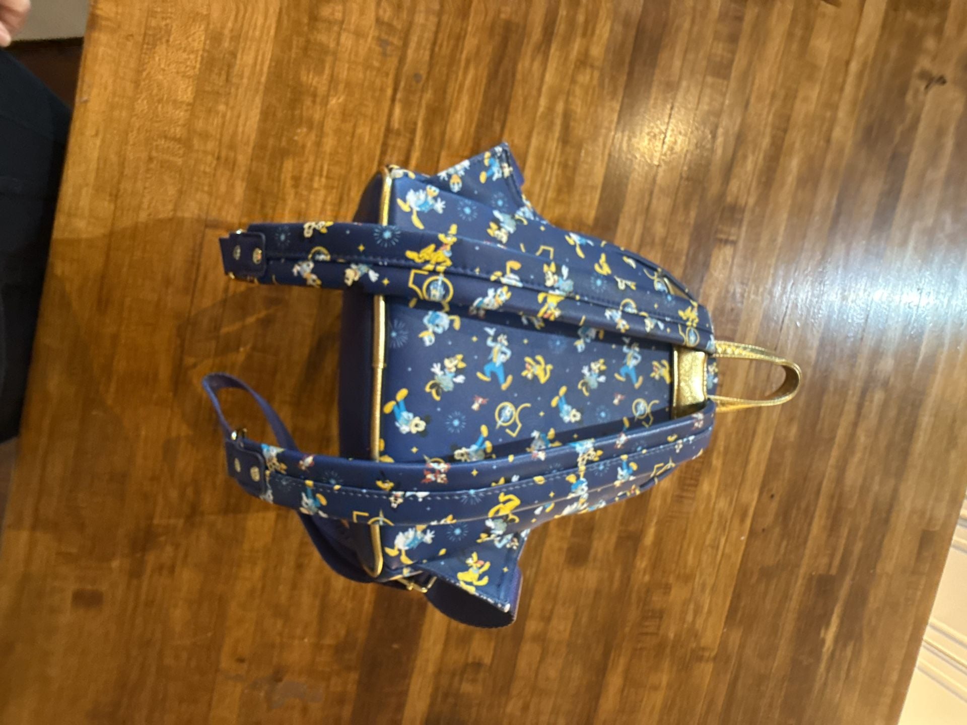 Disney Parks Loungefly 50th Anniversary Mini Backpack Blue (b1) 5