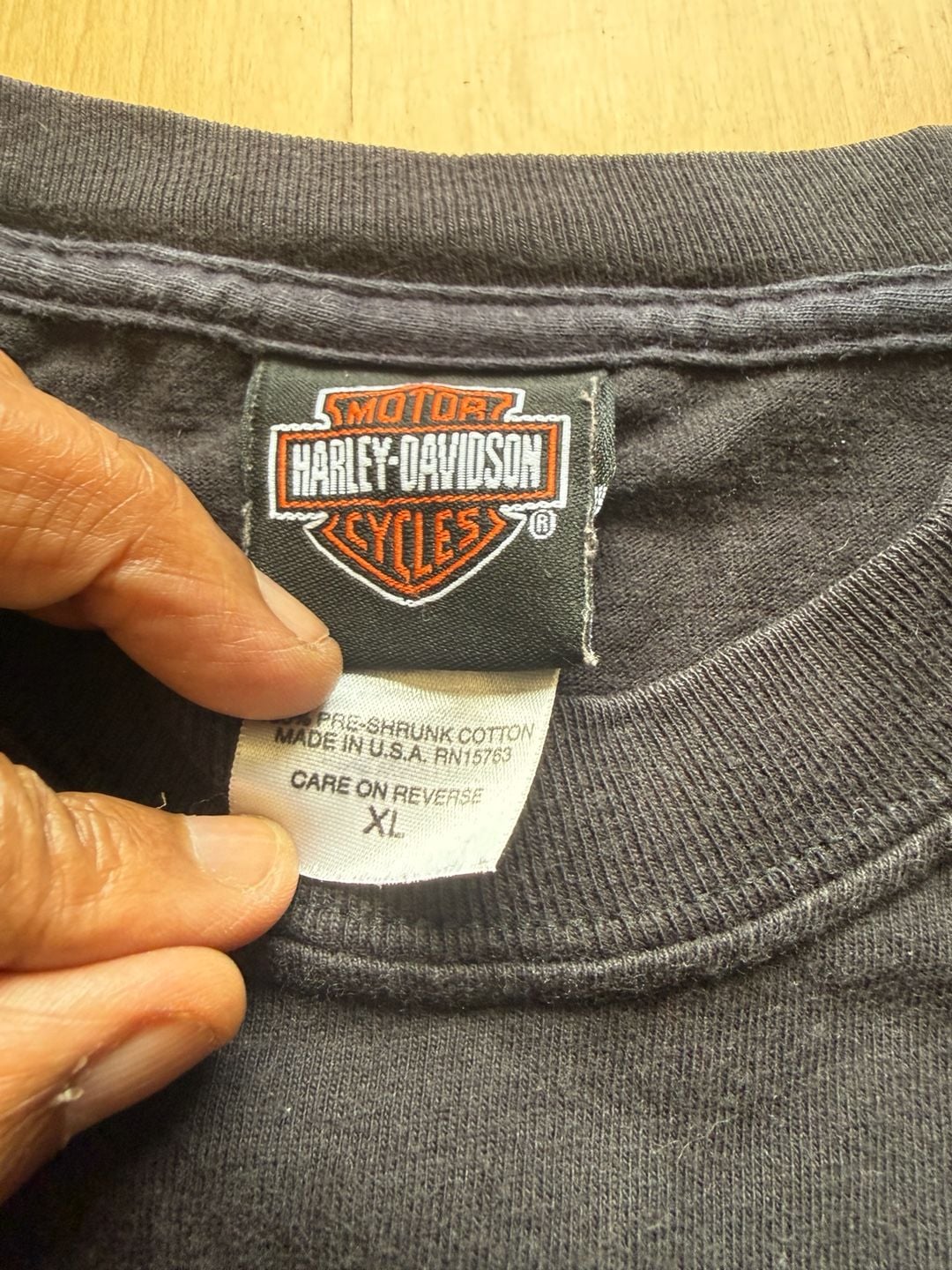 Harley-Davidson Long Sleeve T-Shirt Size XL Black 105 Years Chicagoland 4