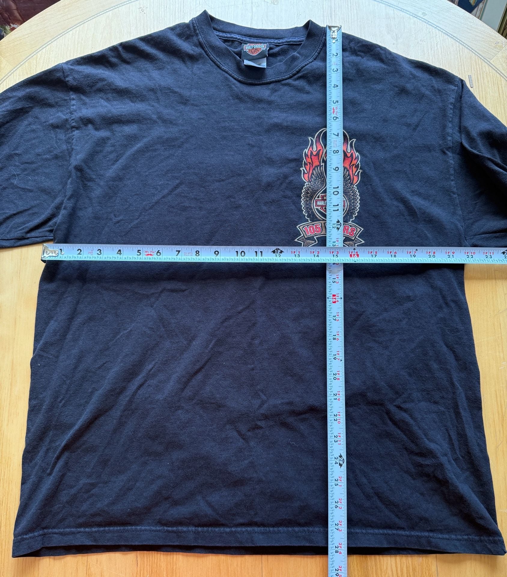 Harley-Davidson Long Sleeve T-Shirt Size XL Black 105 Years Chicagoland 8
