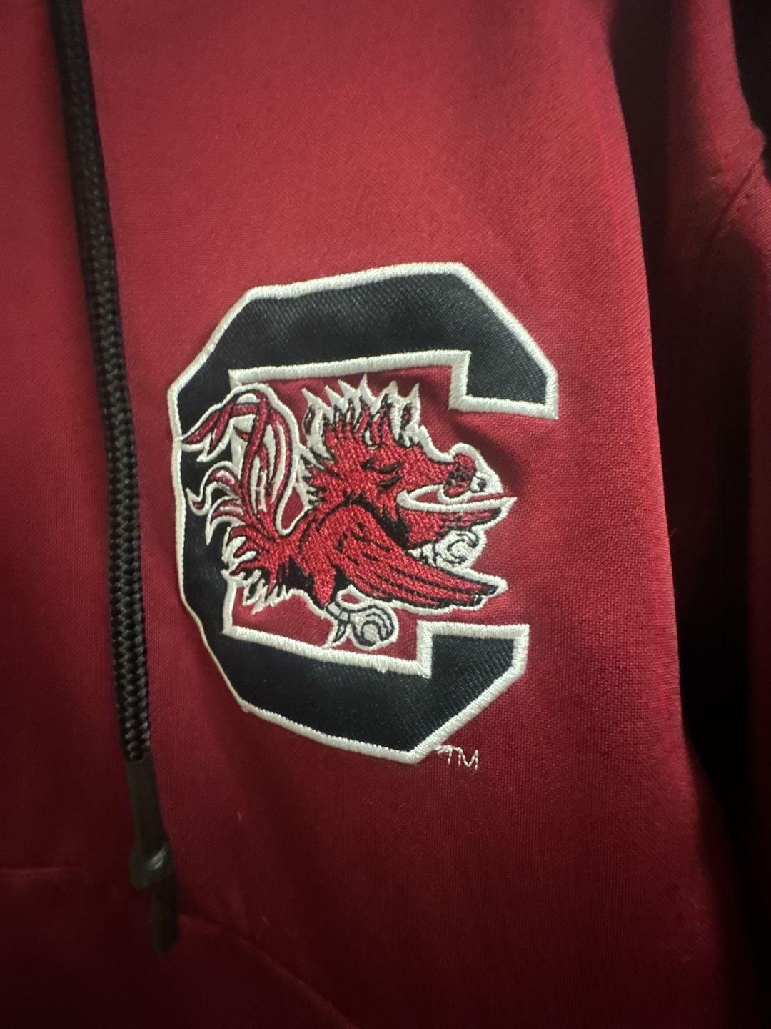 Men’s Champion South Carolina Gamecocks Hoodie Size S Red Pullover 3