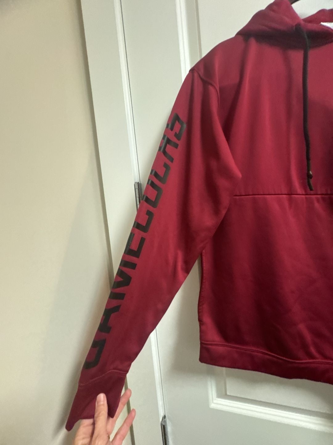 Men’s Champion South Carolina Gamecocks Hoodie Size S Red Pullover 4