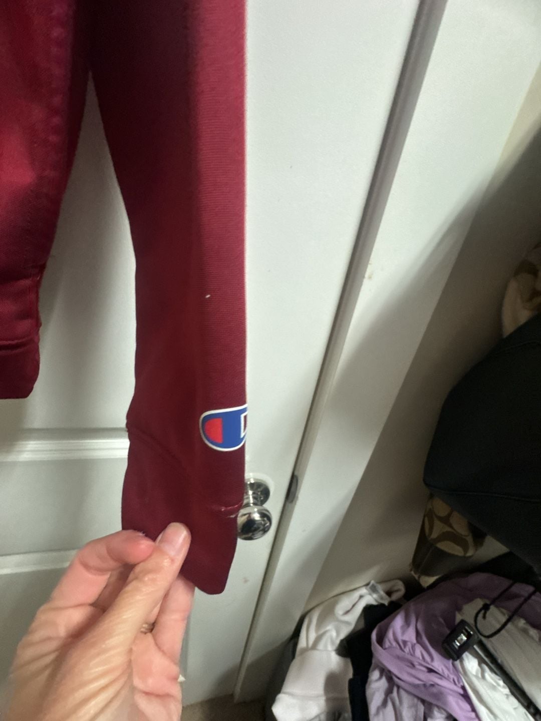 Men’s Champion South Carolina Gamecocks Hoodie Size S Red Pullover 5