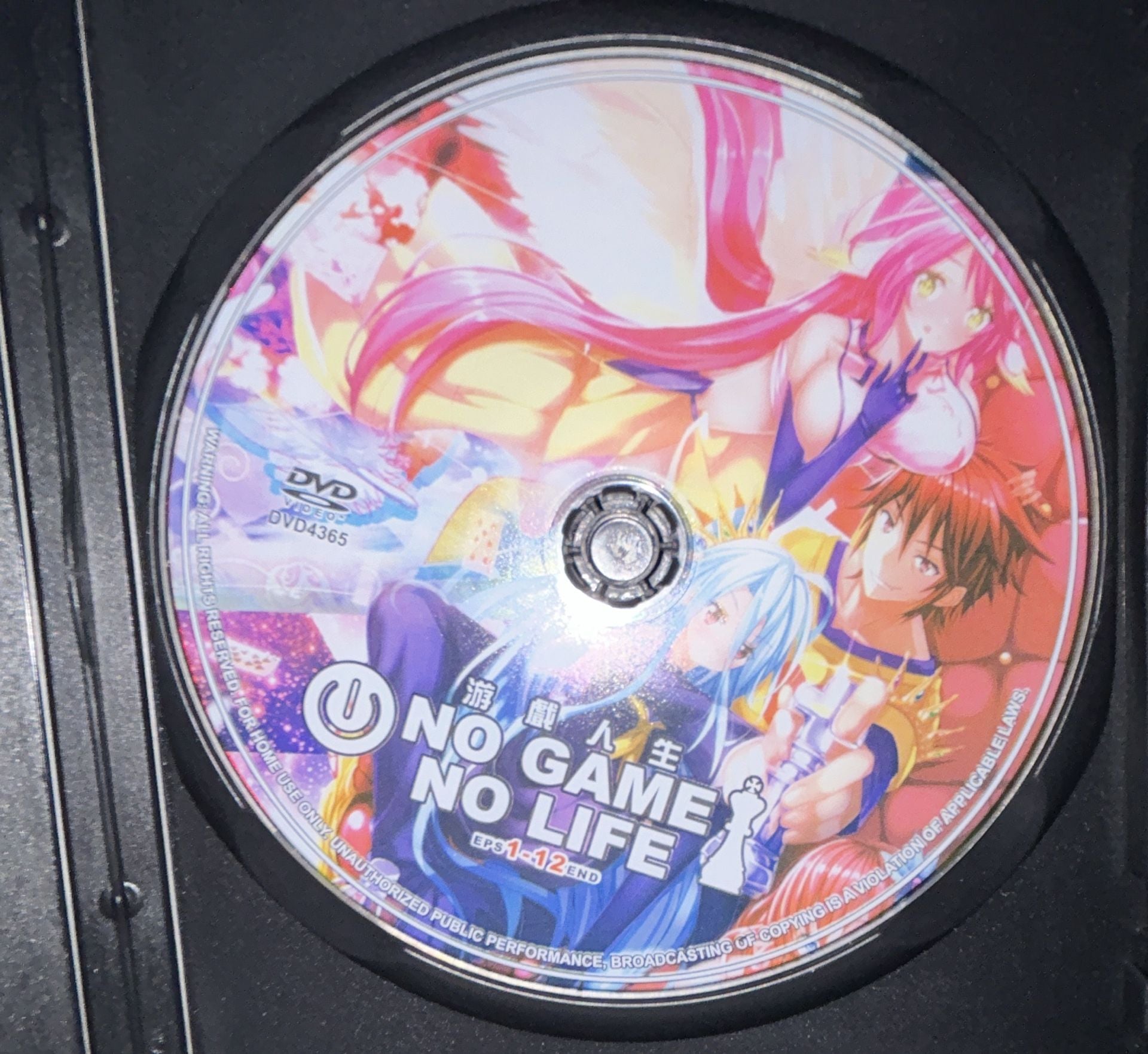 Anime No Game No Life Eps 1-12 End DVD 3