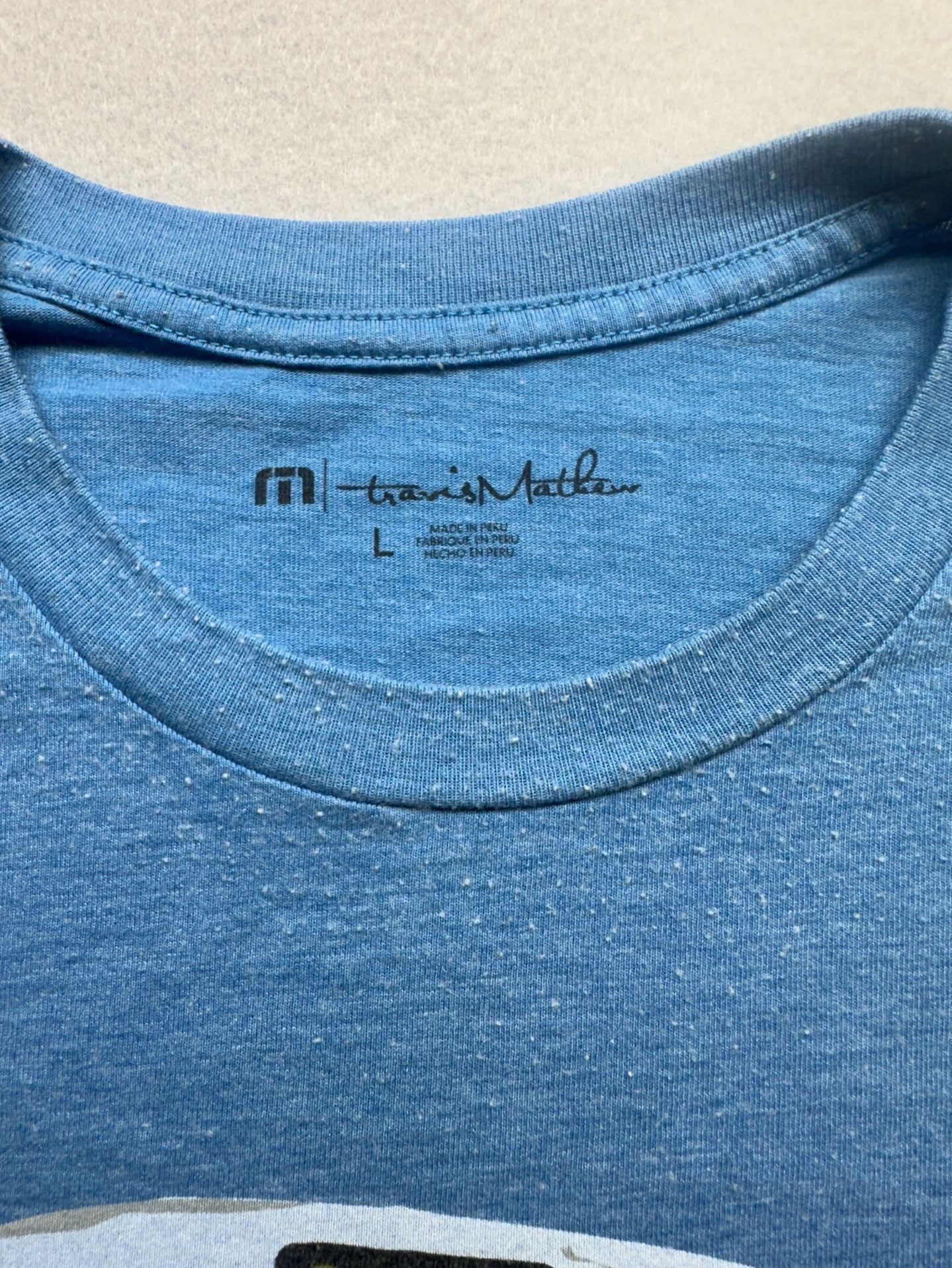 Travis Mathew T-Shirts Lot Size L Golf Sucks Spaulding Graphic 8