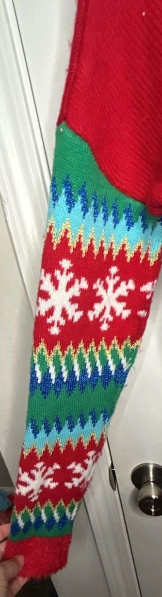 Celebrate Together Christmas Sweater Size S Gnomes Ugly Holiday 8
