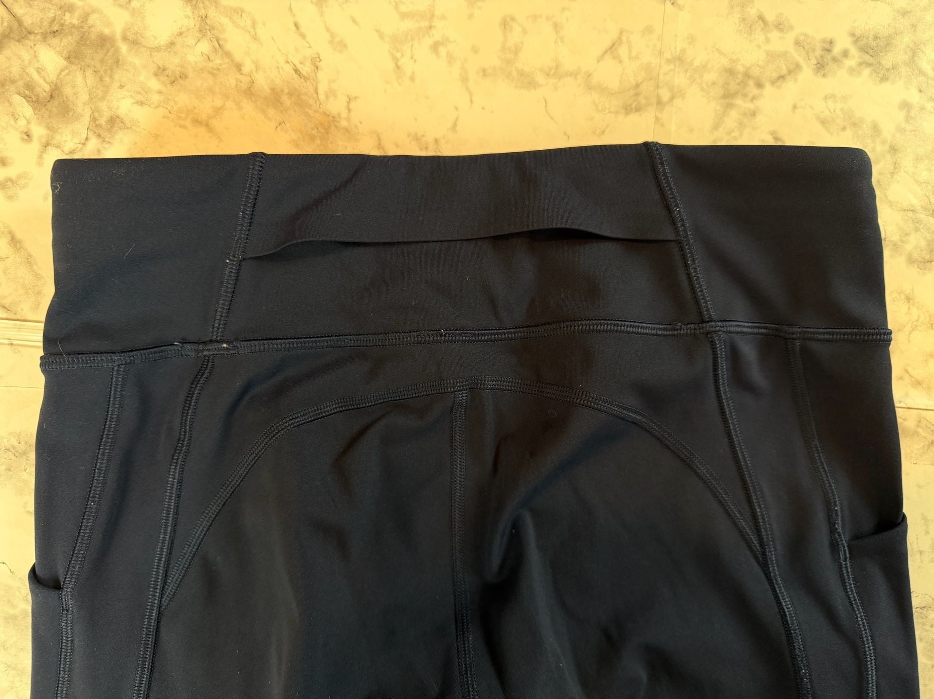 Lululemon Time To Sweat Crop Leggings True Navy 5