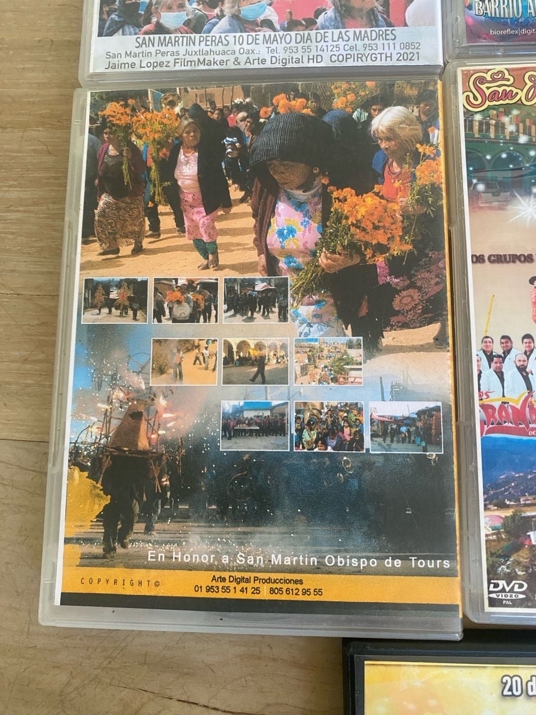 San Martin Peras Oaxaca Mexico Cultural Religious DVD Collection Lot 14