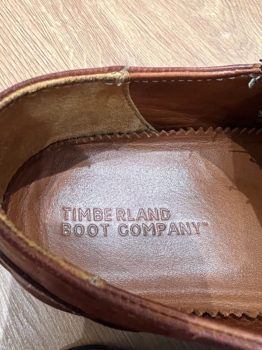 Timberland Boot Company Wodehouse Slip-On Brown Leather Shoes Men’s 9 Fair 11
