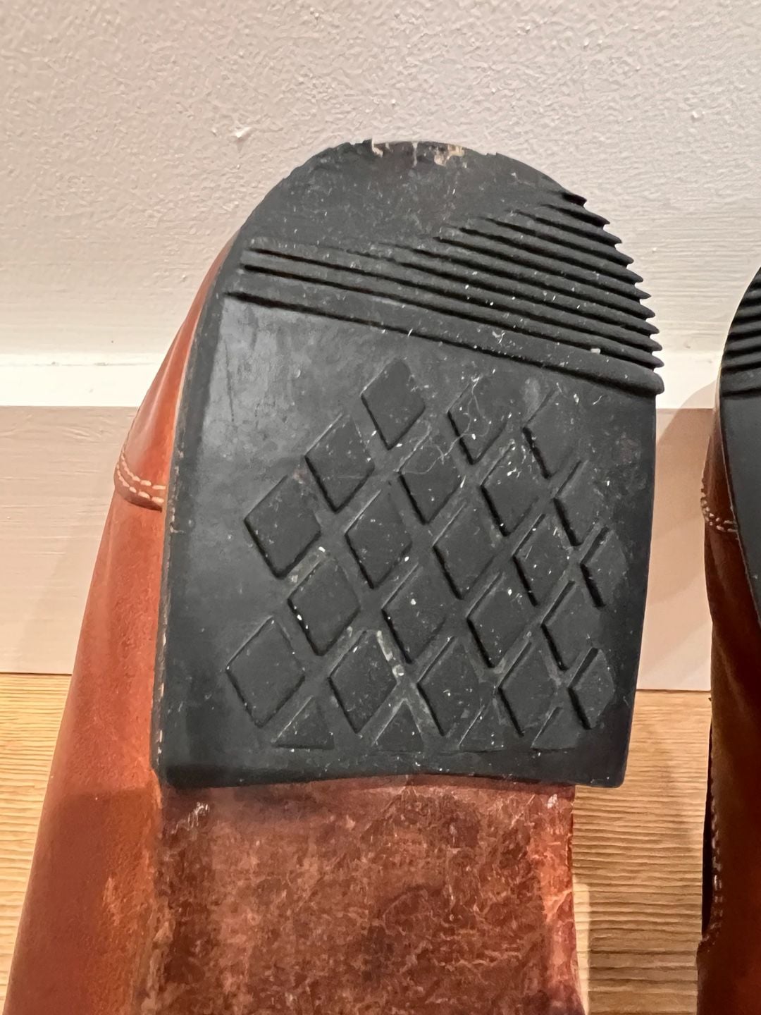 Timberland Boot Company Wodehouse Slip-On Brown Leather Shoes Men’s 9 Fair 14