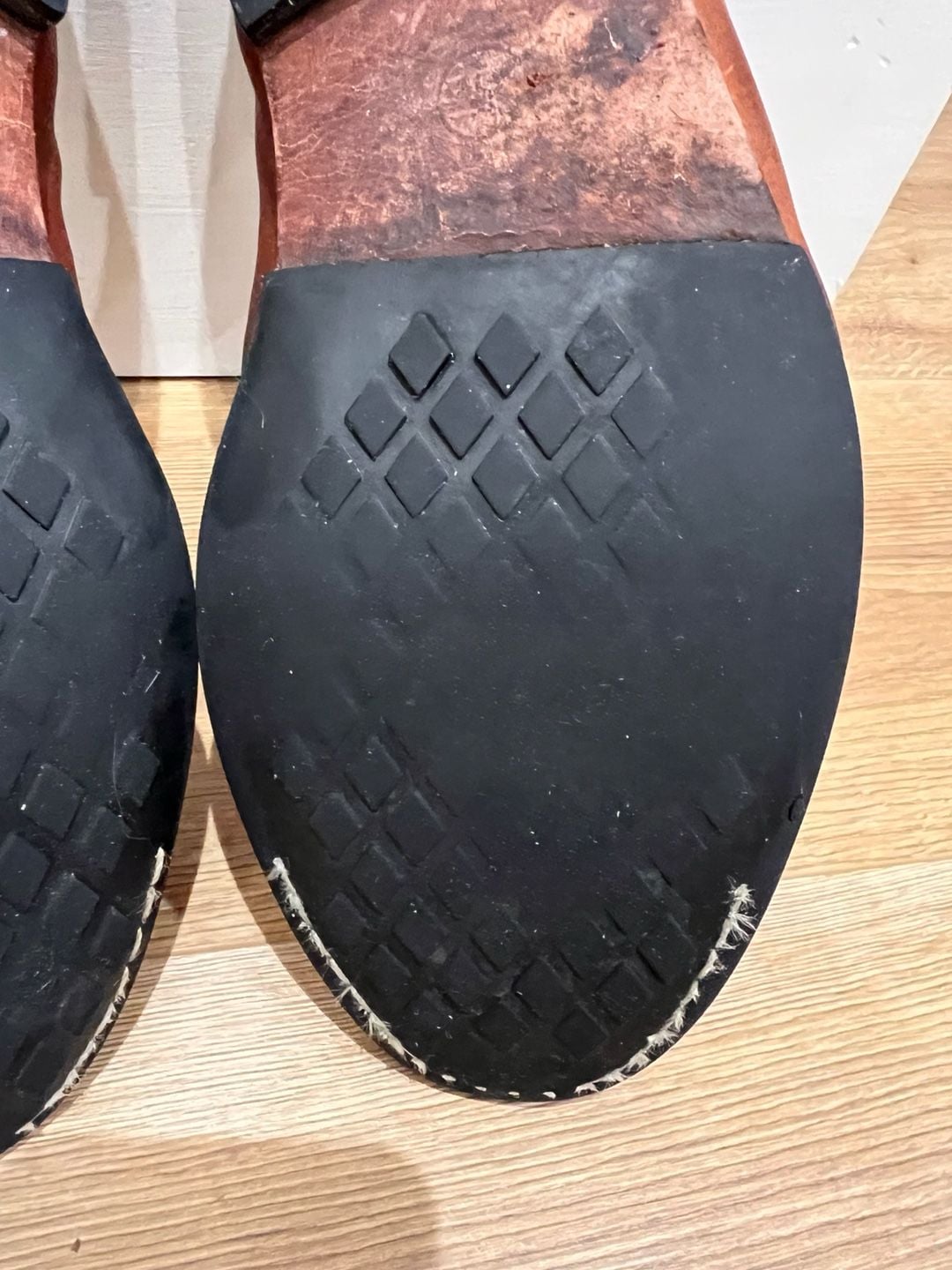 Timberland Boot Company Wodehouse Slip-On Brown Leather Shoes Men’s 9 Fair 17