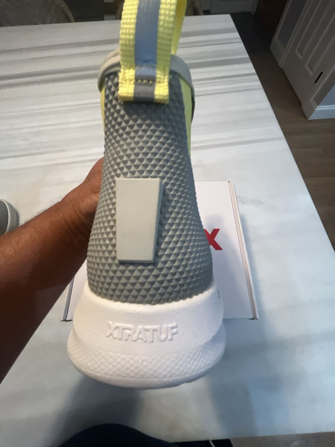 Xtratuf Sport Boots Grey Yellow Water Resistant Womens 6 13
