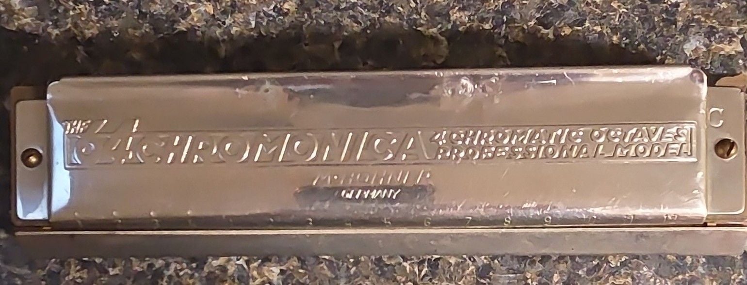 Hohner The 64 Chromonica Harmonica Key of C Professional Model 2