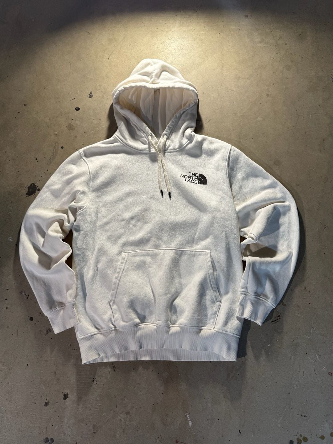 The North Face NSE Box Pullover Hoodie Size M White 2