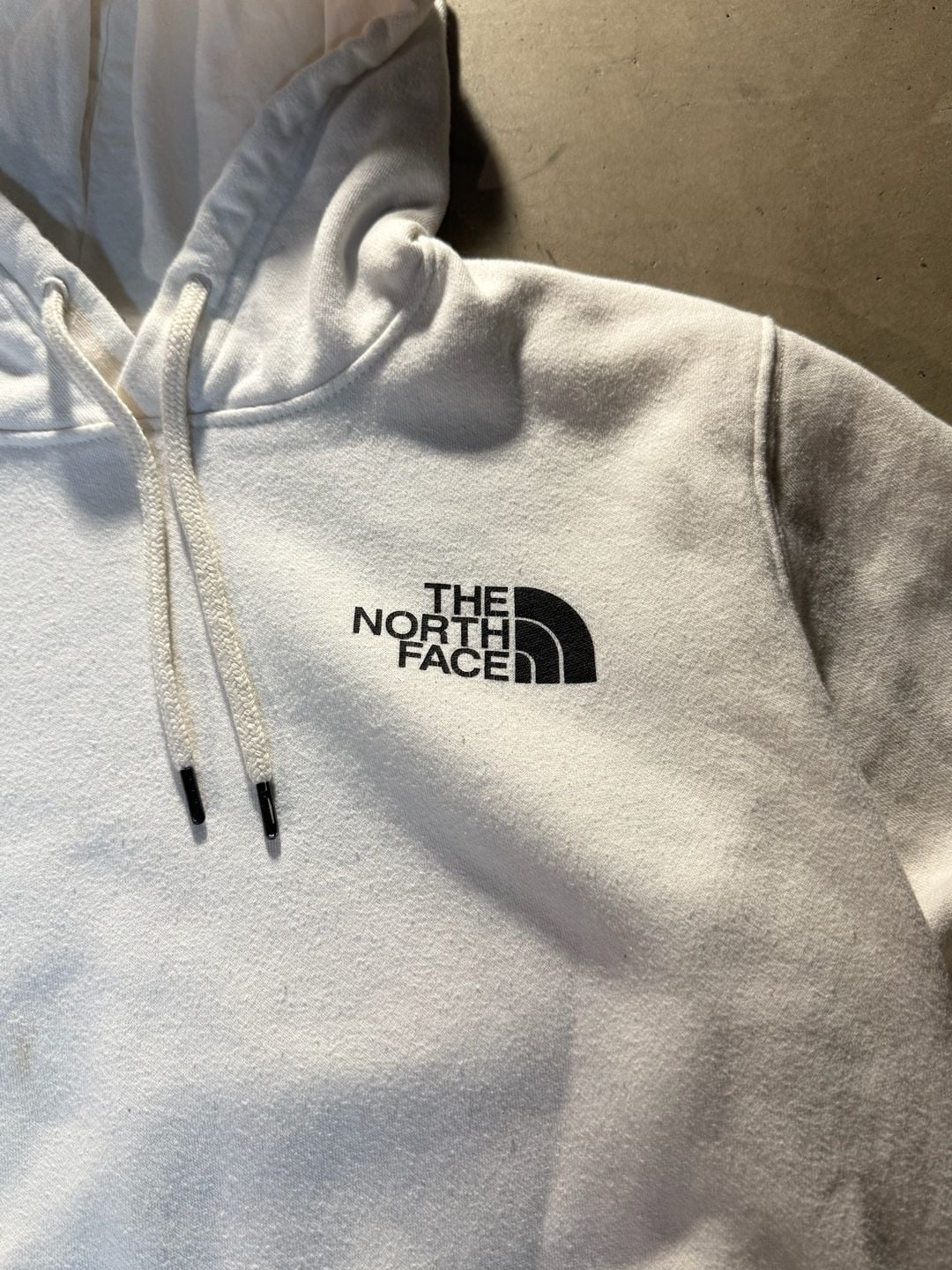The North Face NSE Box Pullover Hoodie Size M White 4