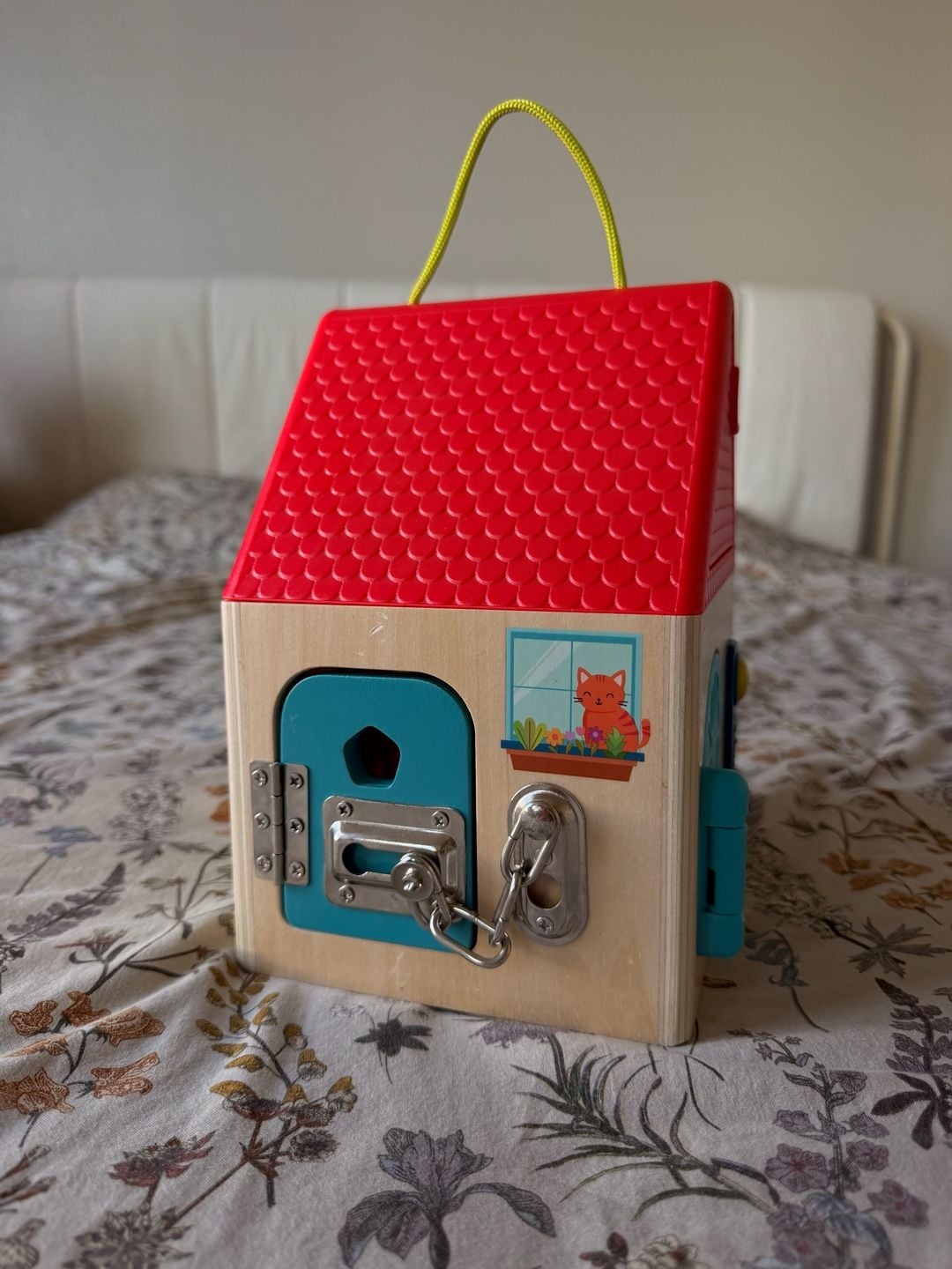 B. Toys Lock And Key Wooden Activity House 6