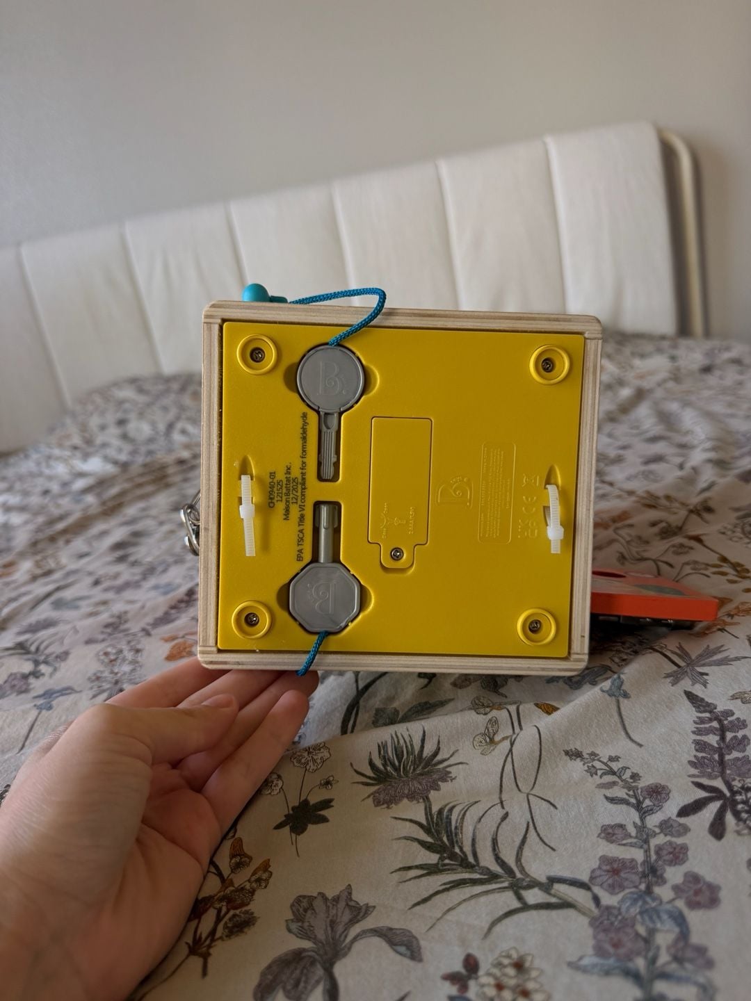 B. Toys Lock And Key Wooden Activity House 8