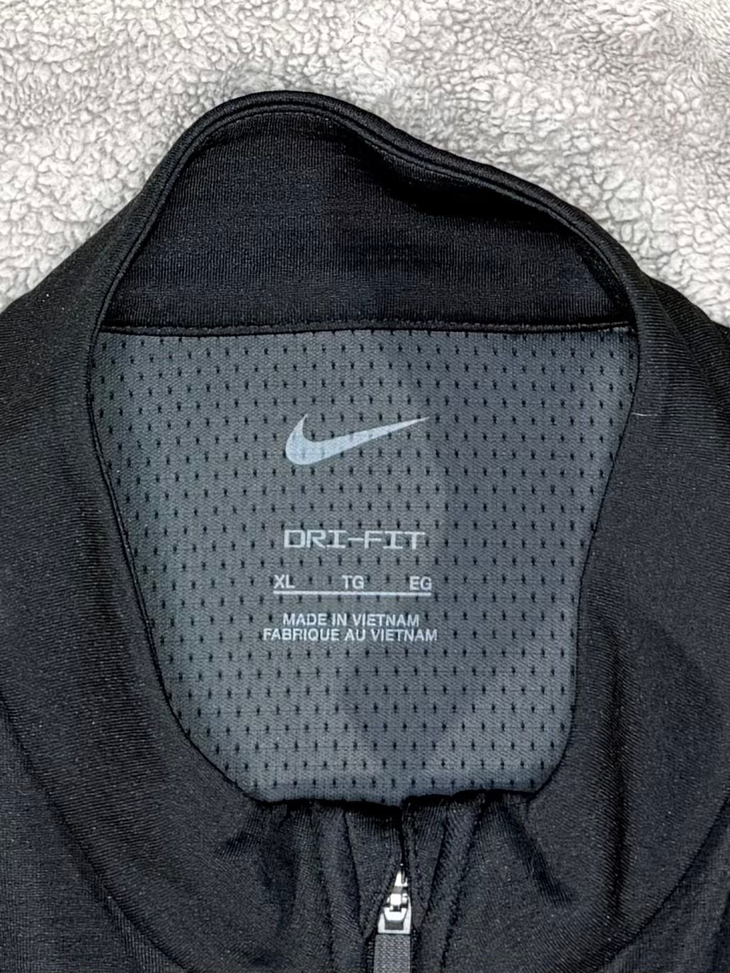 Nike Women’s Iowa Hawkeyes Quarter Zip Pullover XL Black Dri-Fit Long Sleeve 5