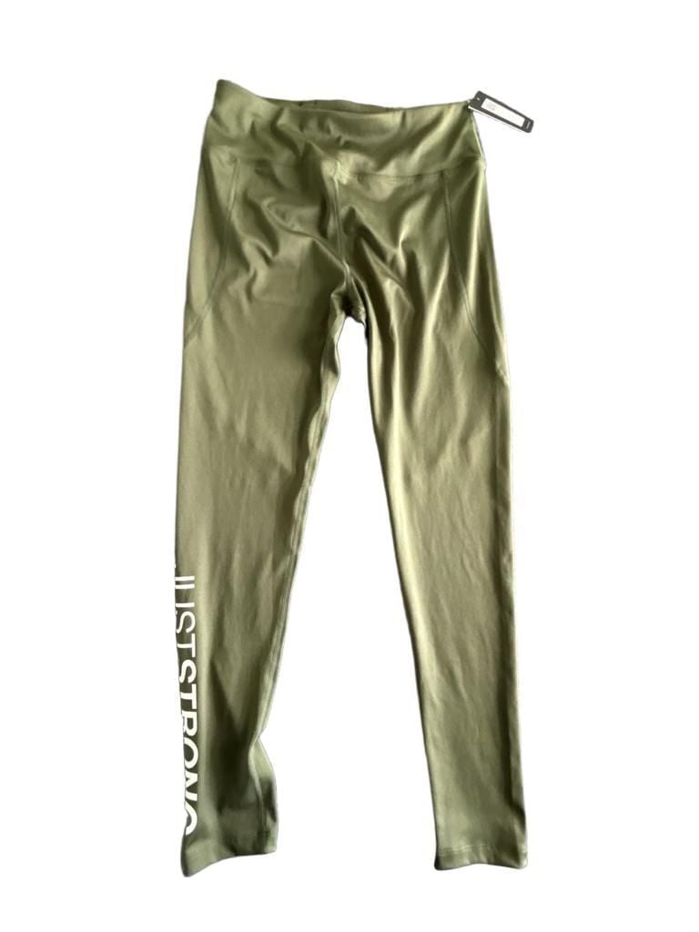 Just Strong Essential Leggings Size XL Khaki Green 3