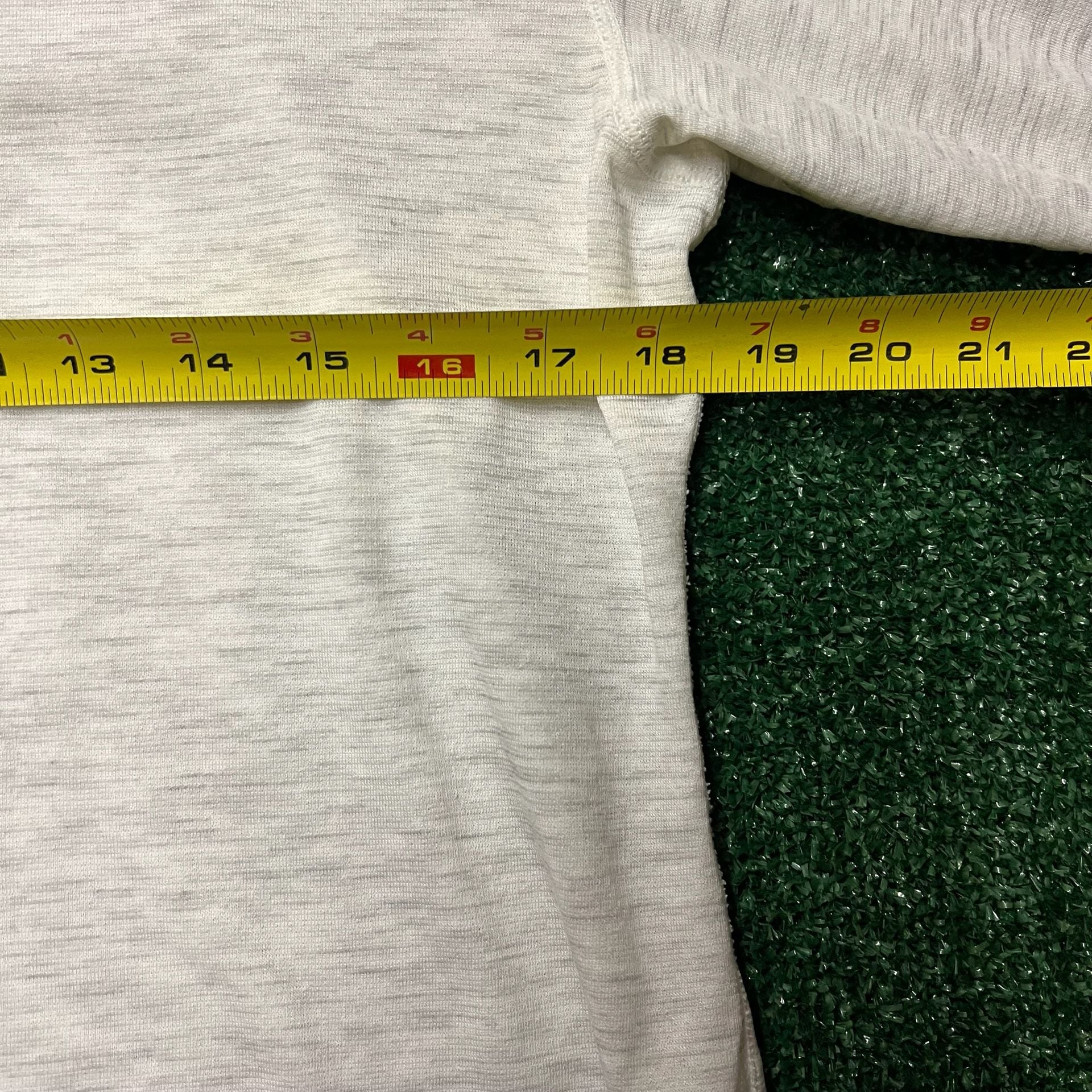 Patagonia Quarter Zip Pullover approx Size XXL women’s White Heather Base Layer 8