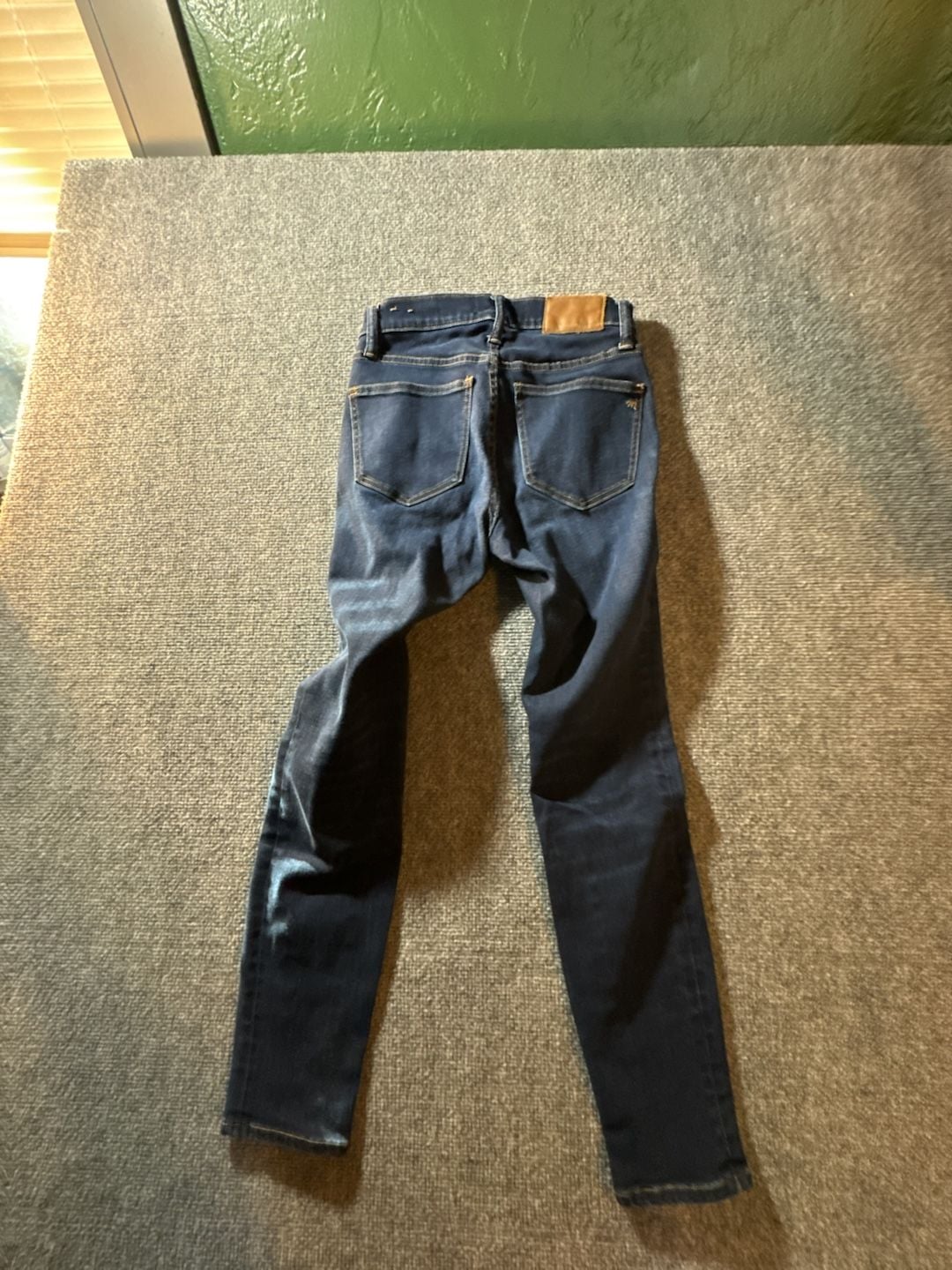Madewell 9" High-Rise Skinny Jeans Size 24P Dark Wash Denim 5