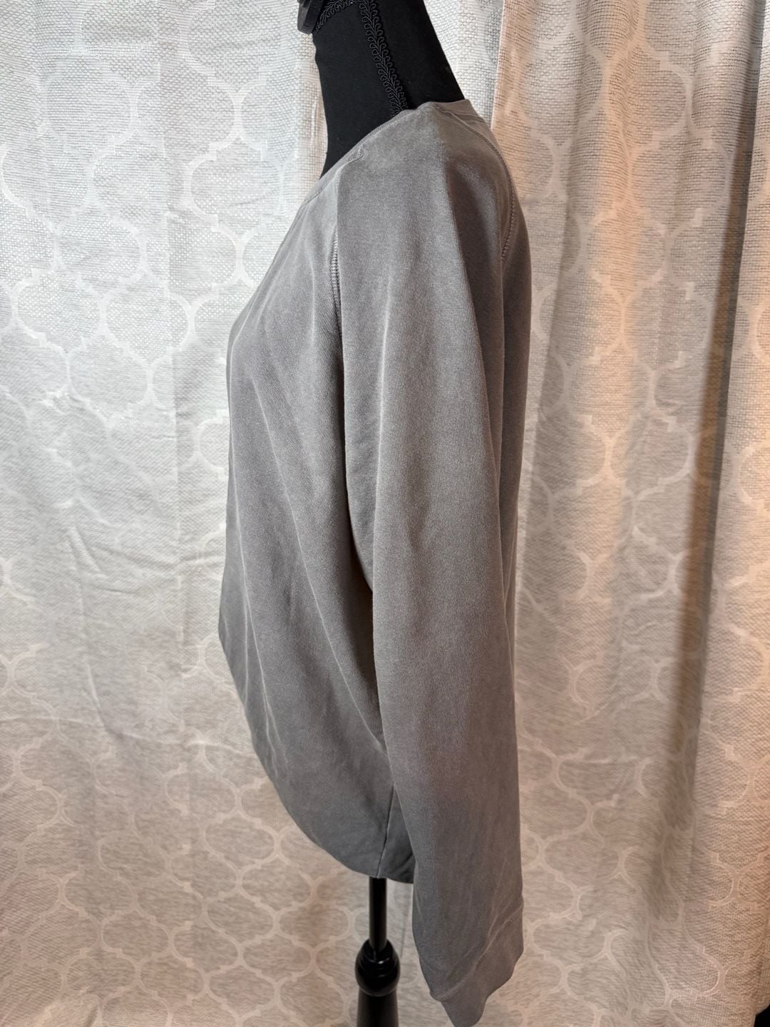 American Giant 100% Cotton Crewneck Sweatshirt Size M Grey Pullover 5