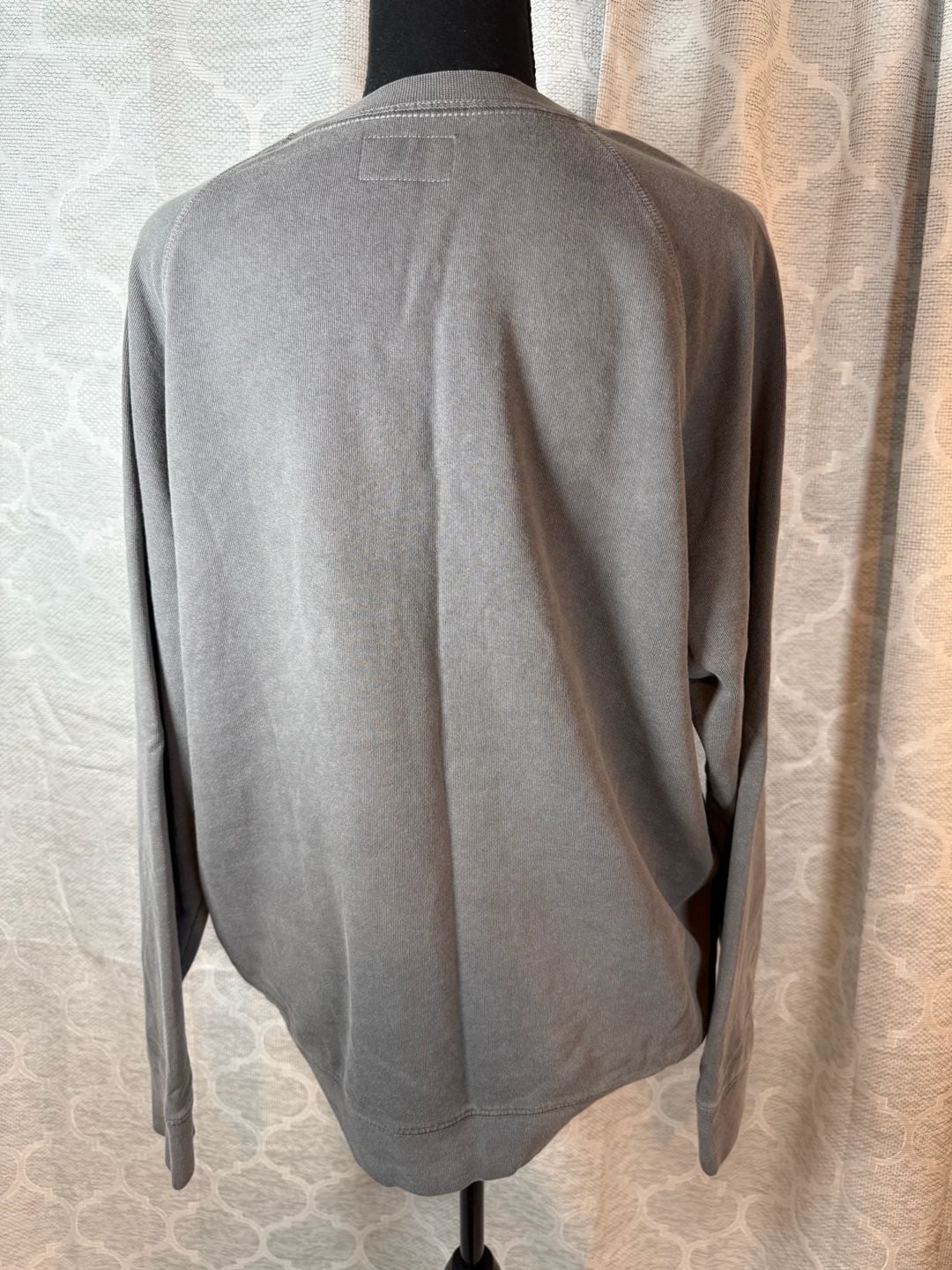 American Giant 100% Cotton Crewneck Sweatshirt Size M Grey Pullover 6