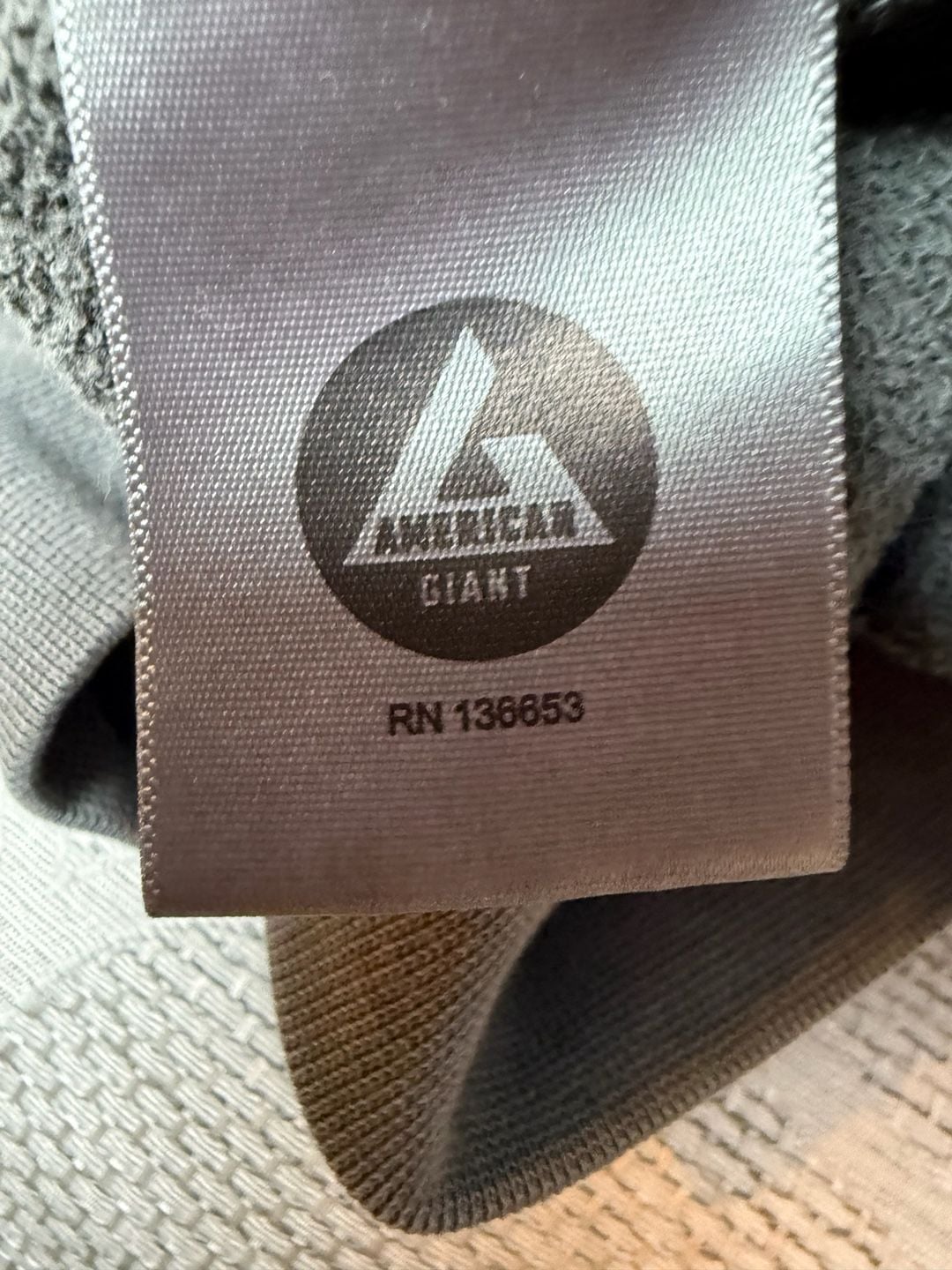 American Giant 100% Cotton Crewneck Sweatshirt Size M Grey Pullover 8