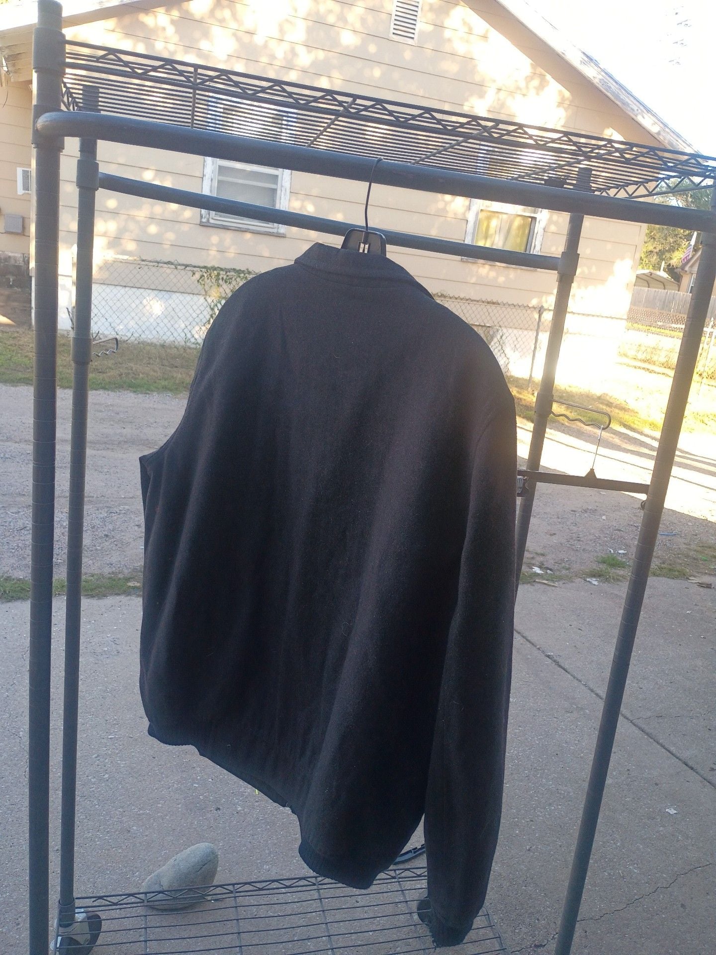 Claiborne Wool Blend Jacket Black 3
