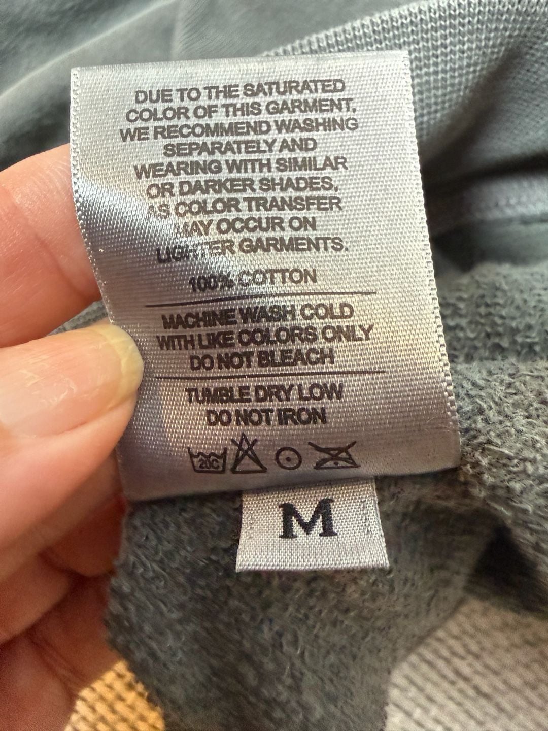 American Giant 100% Cotton Crewneck Sweatshirt Size M Grey Pullover 9