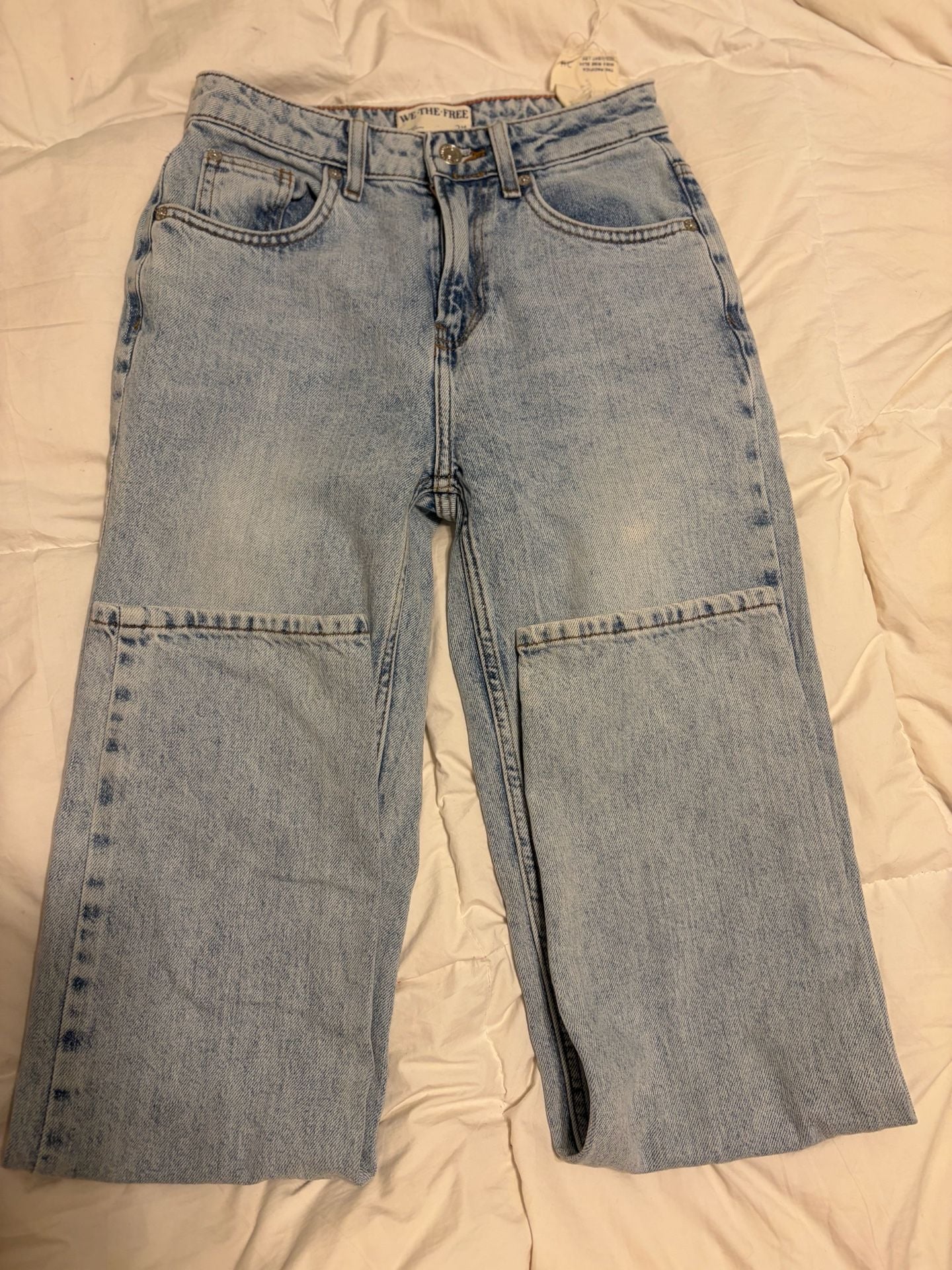 We The Free The Pacifica High Rise Slim Straight Leg Jeans Size 24 3