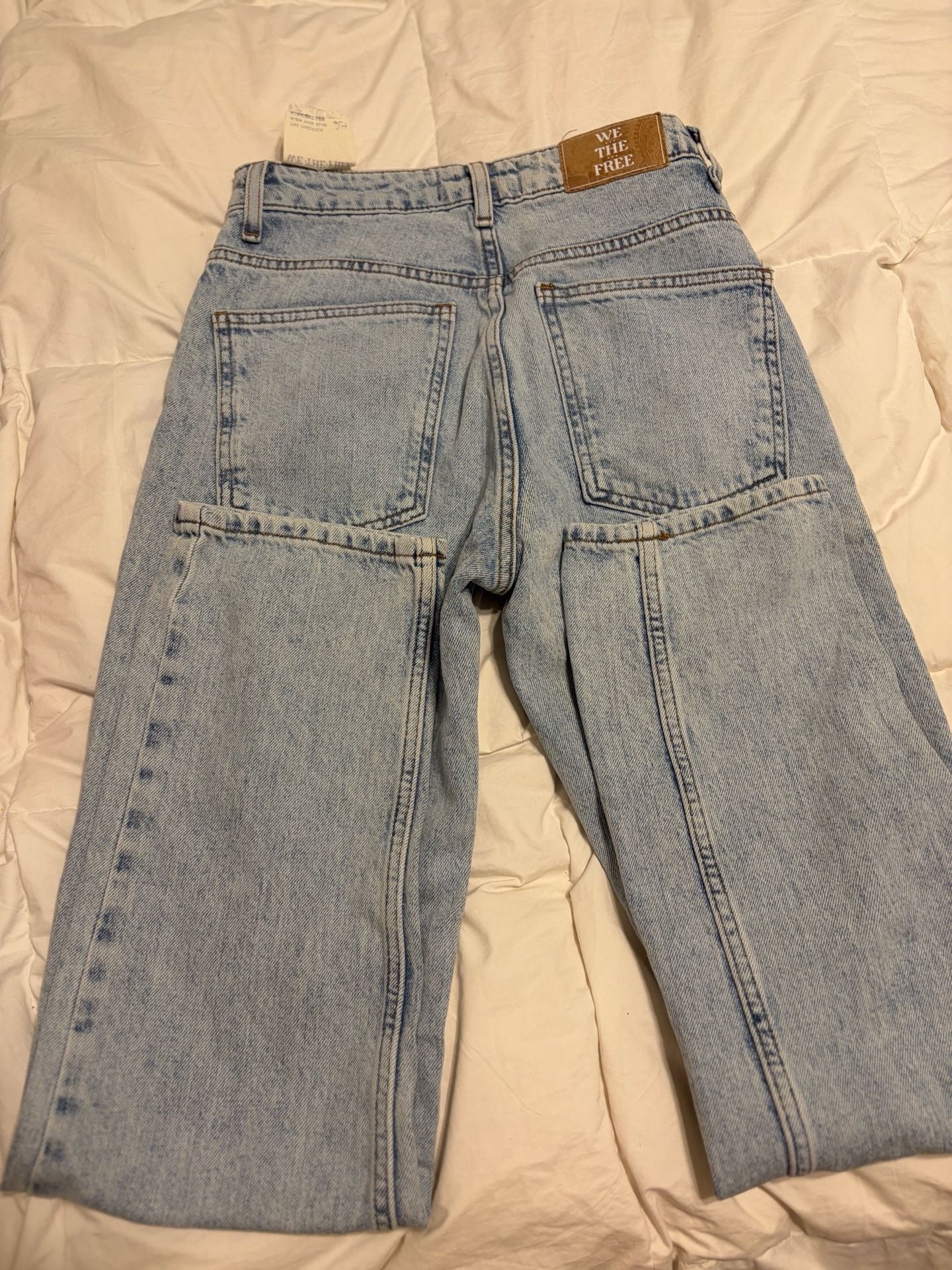 We The Free The Pacifica High Rise Slim Straight Leg Jeans Size 24 8