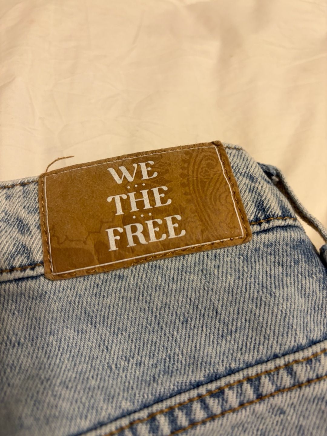 We The Free The Pacifica High Rise Slim Straight Leg Jeans Size 24 10