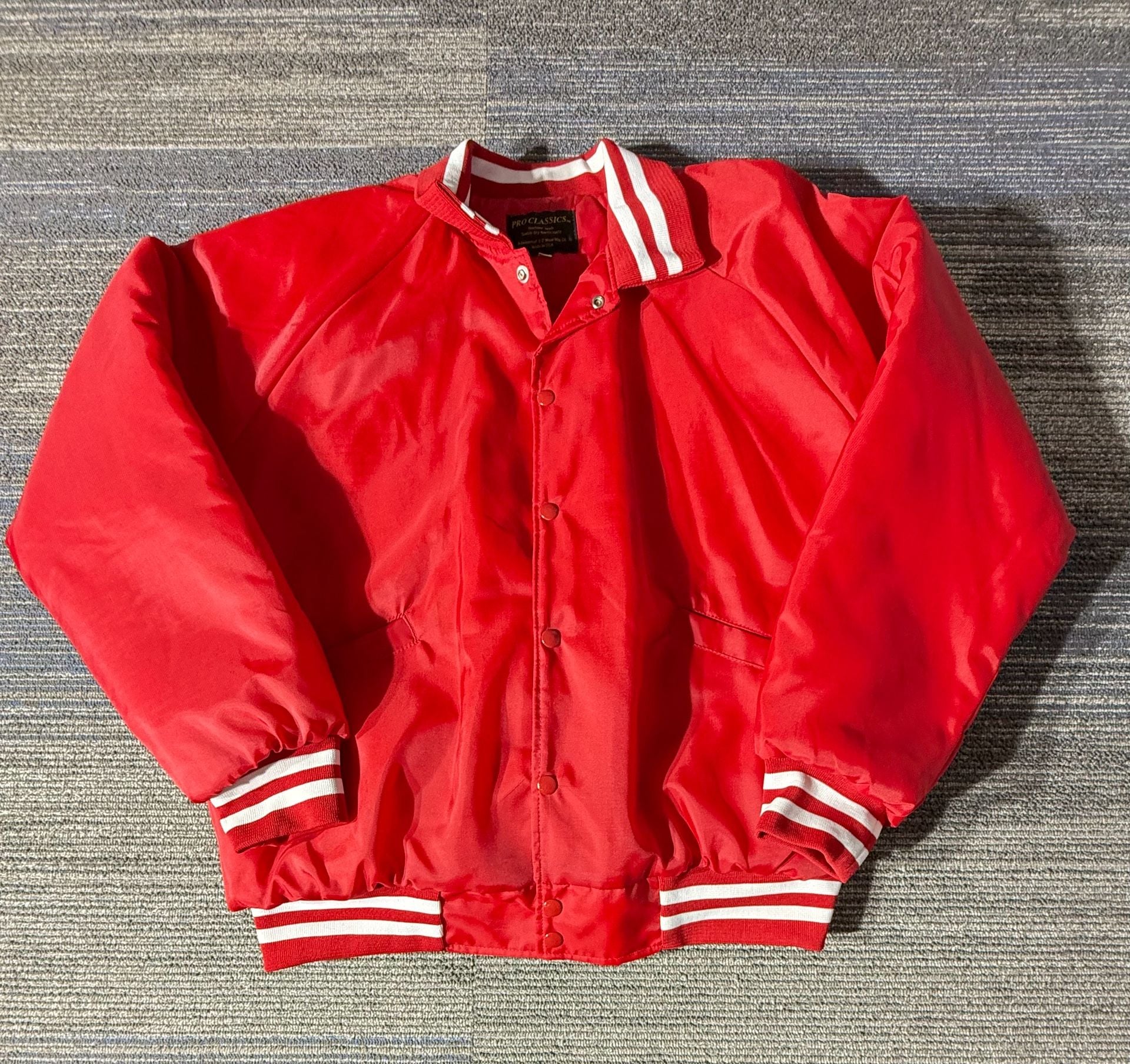 Pro Classics Varsity Jacket Size XL Red Exploratory 2