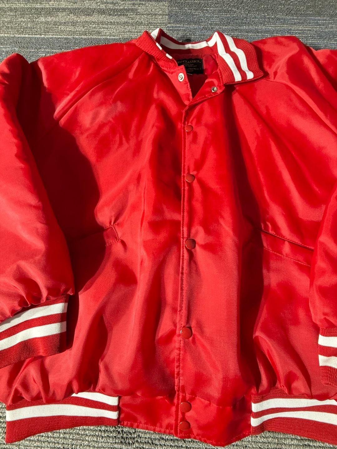 Pro Classics Varsity Jacket Size XL Red Exploratory 4