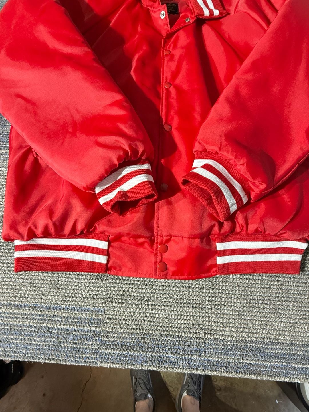 Pro Classics Varsity Jacket Size XL Red Exploratory 9