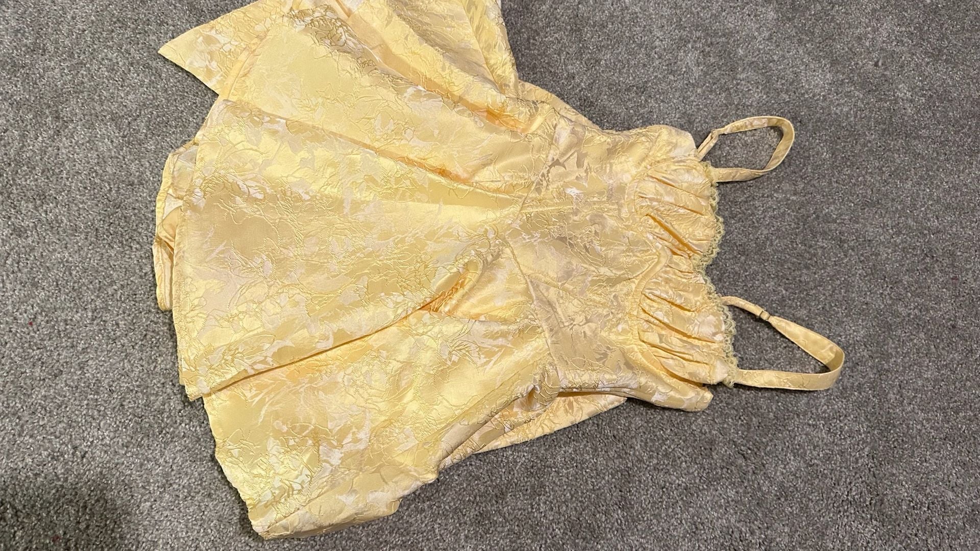 Babyboo Emelie Playsuit - Buttercup 1