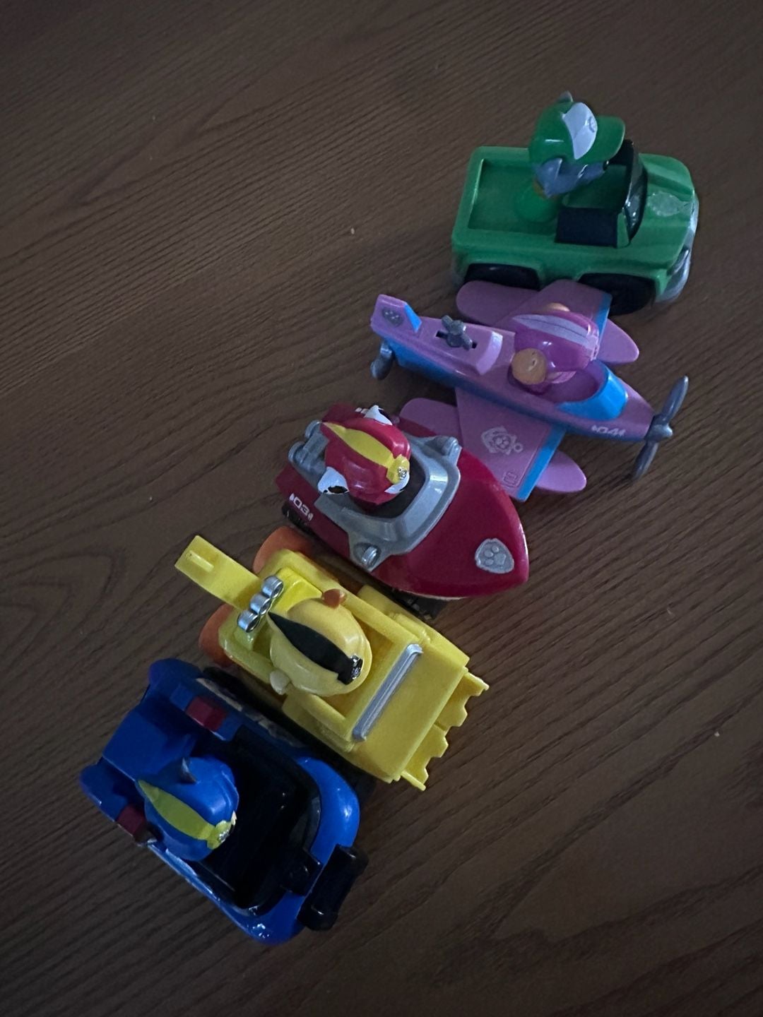 Paw Patrol Paw Racers Vehicle Toy Lot Of 5 Characters 2