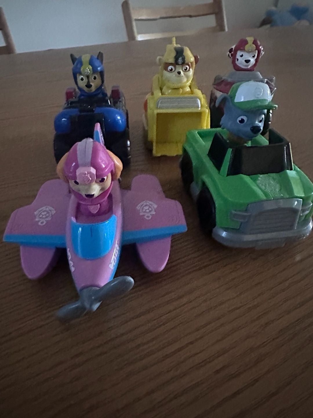 Paw Patrol Paw Racers Vehicle Toy Lot Of 5 Characters 3
