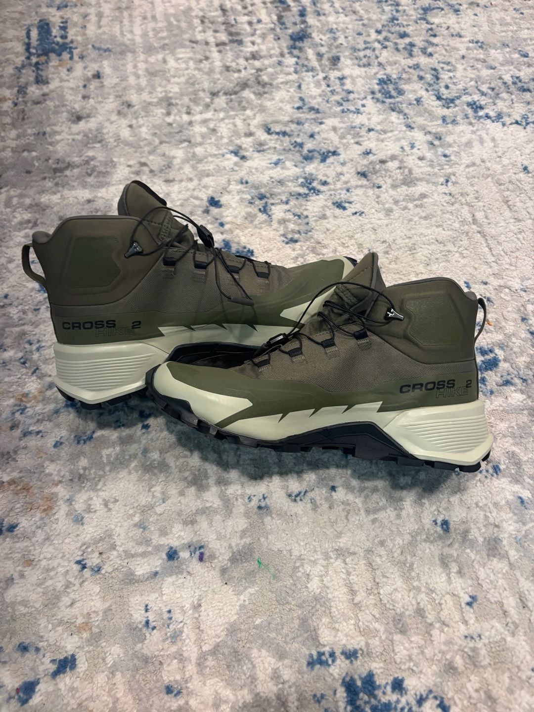 Salomon Cross Hike Tracker GTX Hiking Boots Ranger Green Gore-Tex 3